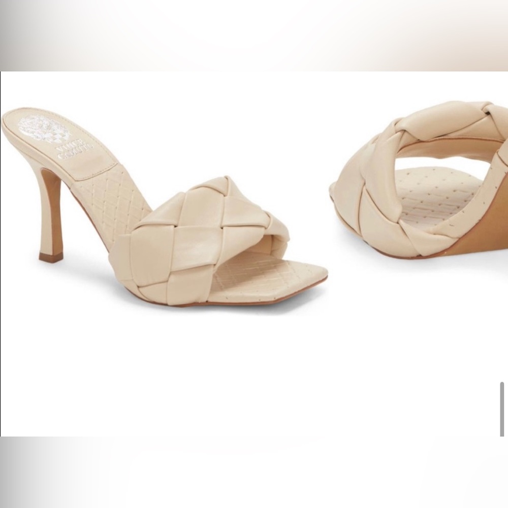 Vince Camuto Brelanie Braided Strap Heel Size 6